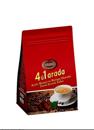 Кава зі вершками з екстрактом гриба рейші та моринги ersag ерсаг