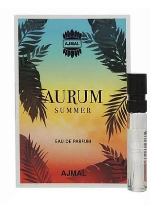 Ajmal aurum summerпарфюмированная вода (пробник)