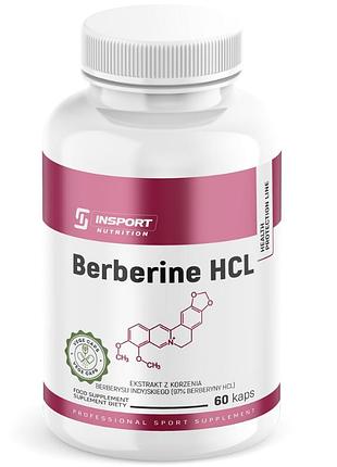 Берберин гідрохлорид berberine hcl insport nutrition 60 капс.