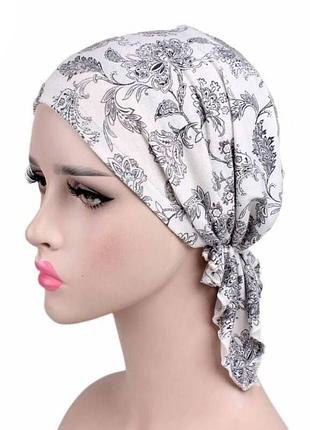 Шапка тюрбан чалма (головные уборы после химиотерапии)