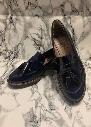 Стильні шкіряні лофери wonders