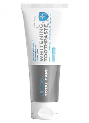 Зубна паста "відбілюючий комплекс" unice, 130 г