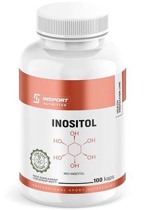 Натуральна добавка inositol insport nutrition 100 капс.