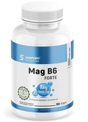 Магний b6 forte insport nutrition