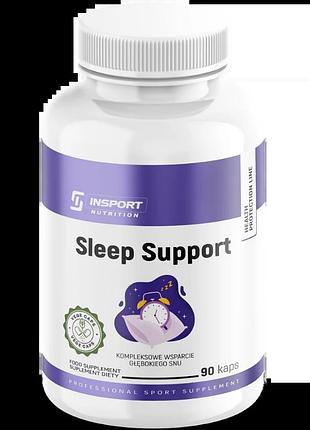 Натуральна добавка insport nutrition sleep support для підтримки сну 90 капс.