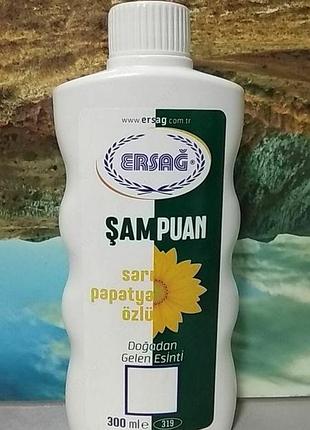 Шампунь жовта ромашка ersag 300 мл