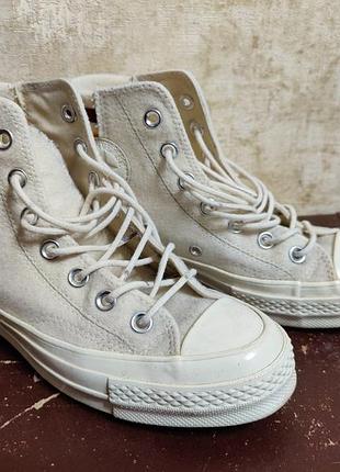 Кеди converse високі, з вовни