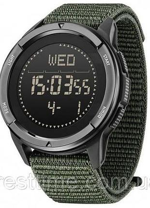 Чоловічий наручний розумний годинник north edge alps green