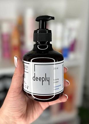 Зволожуючий шампунь deeply hydrating shampoo