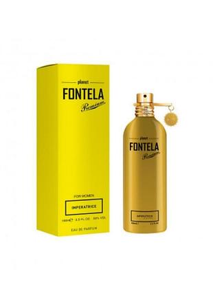 Женская парфюмированная вода fontela edp imperatrice, 100 мл