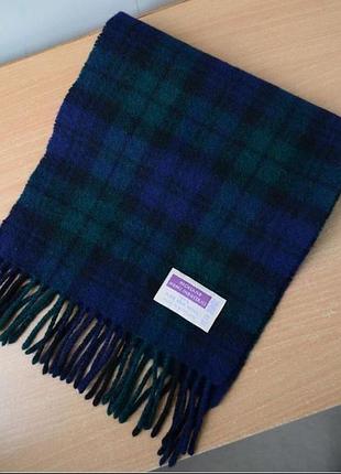 Вовняний шарф highland home industries, вовна шотландія