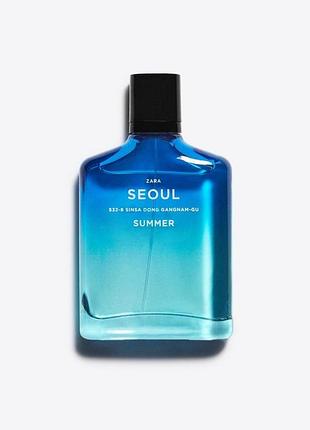 Парфюм для чоловіків seoul summer 100ml. зара чоловічі парфуми.