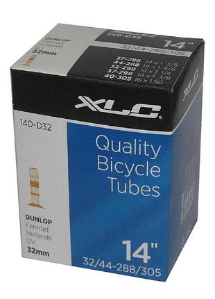 Камера для детского велосипеда xlc, 14" x1 3/8 (37/44-288/305) av32мм лучшая цена с быстрой доставкой по
