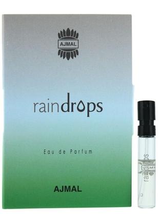Ajmal raindrops парфюмированная вода (пробник)