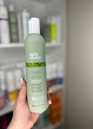 Шампунь для глибокого очищення milk shake deep detox shampoo