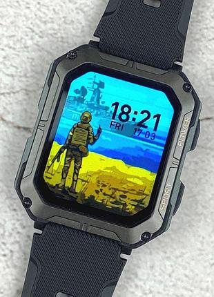 Умные тактические смарт часы mart watch lem c20 pr черные спортивные yousf