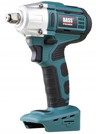 Аккумуляторный ударный гайковерт 24в без аккумулятора, бесщеточный bass polska 5327