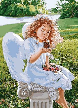 Картина по номерам дыхание ангела тм идейка 40 х 50 см кно2330