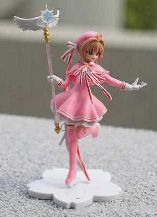 Фигурка card captor sakura в розовом стиле – 15 см.