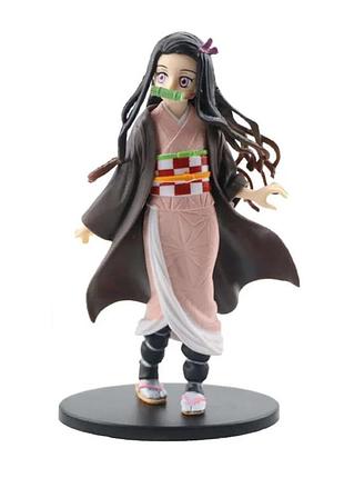 Коллекционная фигурка "демон-истребитель: kimetsu no yaiba" — незуко камадо (14 см, pvc)