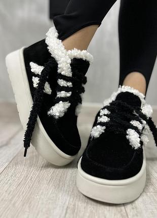 Кросівки, черевики, тедіки, зимове взуття, натуральний замш