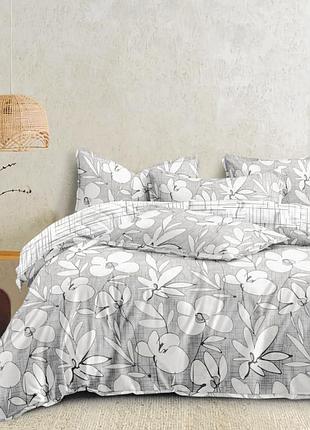 Постельное белье цветочек, ранфорс, 2-спальный набор
