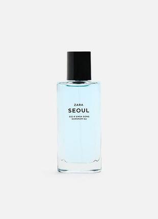 Туалетная вода zara seoul для мужчин 40 мл