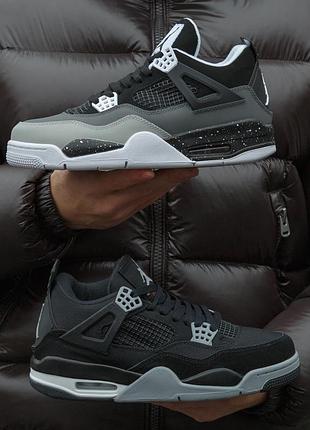 Air jordan retro 4 black canvas 10