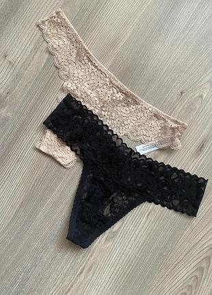 Мереживні трусики комплект primark