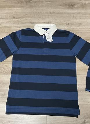 Реглан бавовняний поло у смужку next 12-14 років