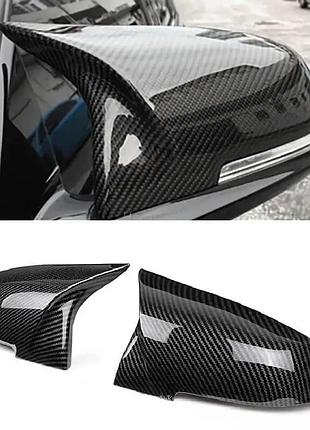 Накладки на зеркала бмв bmw f20 f22 f30 f31 f32 f34 f36 m performance карбон