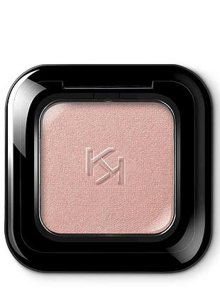 Тени для век kiko milano high pigment eyeshadow ( 21 metallic rosy beige )