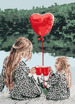 Картина по номерам маленькие радости 40 х 40 см тм идейка кно4669