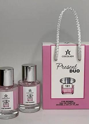 Cocolady present duo 181 versace bright crystal 2x30 ml