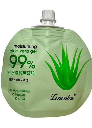 Гелевая маска с алоэ вера zencolor moisturizing aloe vera gel 30 г