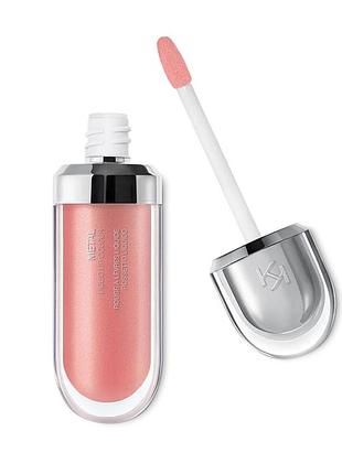 Блеск для губ kiko milano metal liquid lip colour 01 rosy nude
