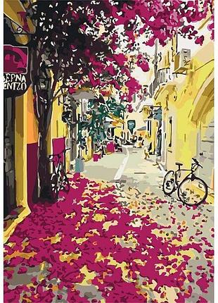 Картина по номерам яркая греция 35 х 50 идейка кно3509