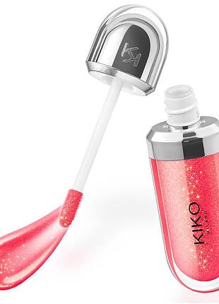 Блиск для губ kiko milano 3d hydra lipgloss 11 rosso dorato