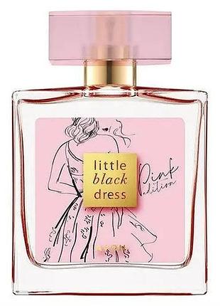Парфюмерная вода avon little black dress pink edition 50 ml