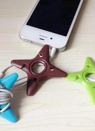 Держатель проводов звезда