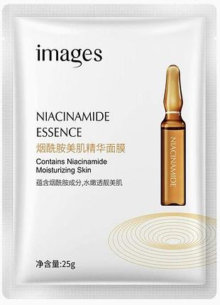 Маска тканевая с ниацинамидом images niacinamide essence mask 25 г