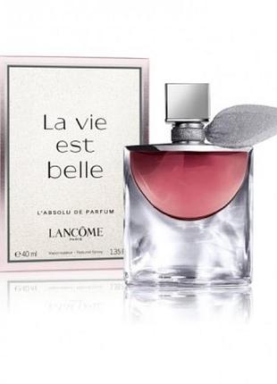 Парфюмированная вода lancome la vie est belle labsolu 75ml (лицензия)