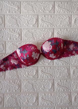 Vs новый бюстгальтер балконет пуш ап р.36/в 80/в