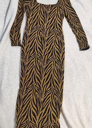 Новогоднее платье зебры shein l