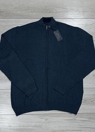 Новая кофта кардиган ральф лаурен polo ralph lauren indigo full zip на молнии, 3xl