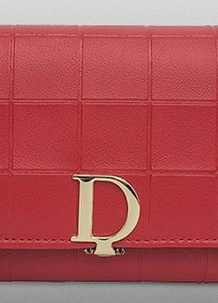 Женские кошельки натуральная кожа красный( 3140 )