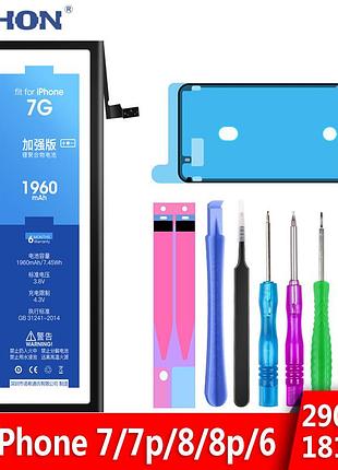 Батарея nohon (оригинал) для iphone 7 аккумулятор + инструменты