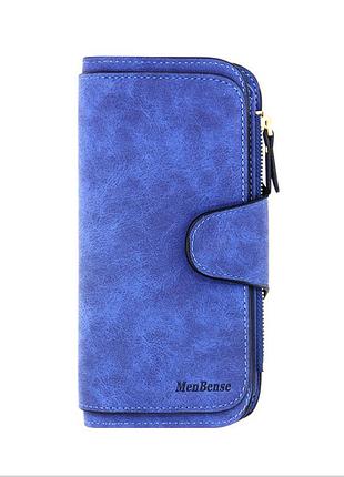 Женские кошельки эко кожа синий( 3163 )