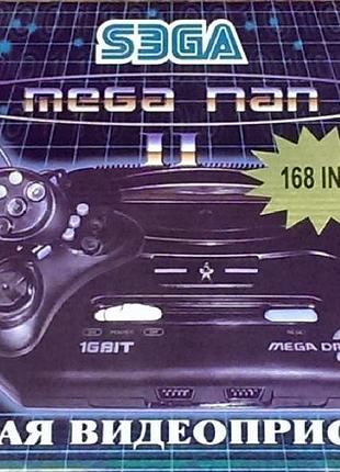 Игровая приставка sega mega drive + 168 игр