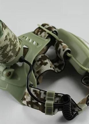 Налобный фонарь аккумуляторный x-balong bl-002m-t6